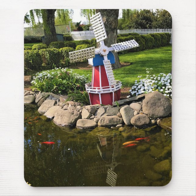 Gartendekoration Mousepad (Vorne)
