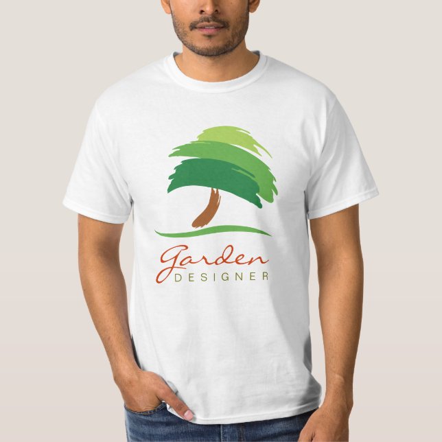 Gartendesigner T-Shirt (Vorderseite)