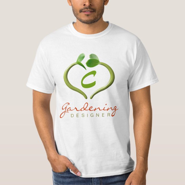Gartendesigner T-Shirt (Vorderseite)