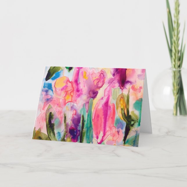 Gartenfantasie Karte (Vorderseite)