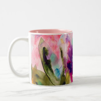 Gartenfantasie Zweifarbige Tasse