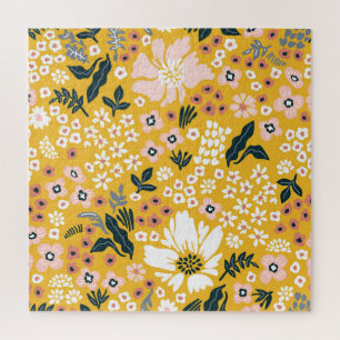 Gartengarten Blume: Gelber Vintager Charme.