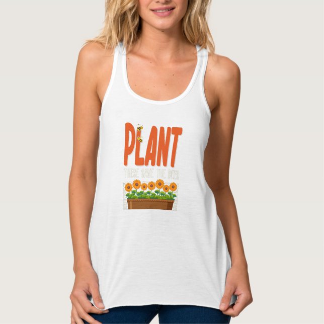Gartengarten Botanist Natur Tank Top (Vorderseite)