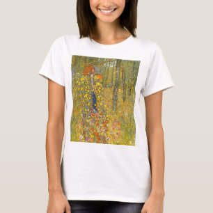 Gartengarten Gustav Klimt mit Crucifix T-Shirt
