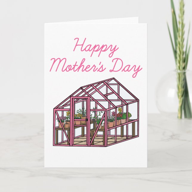 Gartengarten Muttertagsgärtner Dankeskarte (Vorderseite)