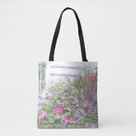 Gartengarten Wasserfarben Malerei Tasche