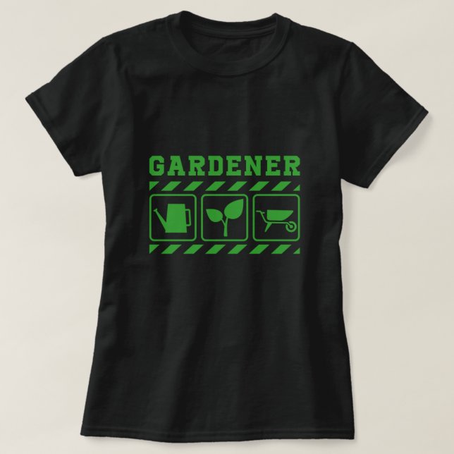 Gartengartengarten Pflanze Blume Arbeit Geschenk T-Shirt (Design vorne)