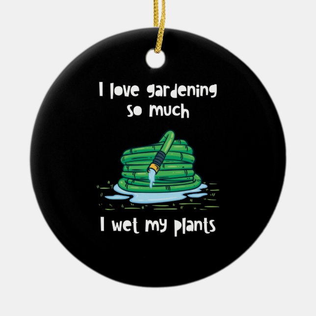 Gartengartengeschenk Keramik Ornament (Vorne)