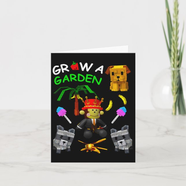 Gartengärtner Candy Blossom Frucht Palm Monke Karte (Vorderseite)