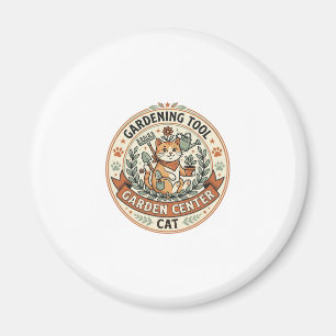 Gartengerät Garten Center Katze Gartengerät Ga Magnet