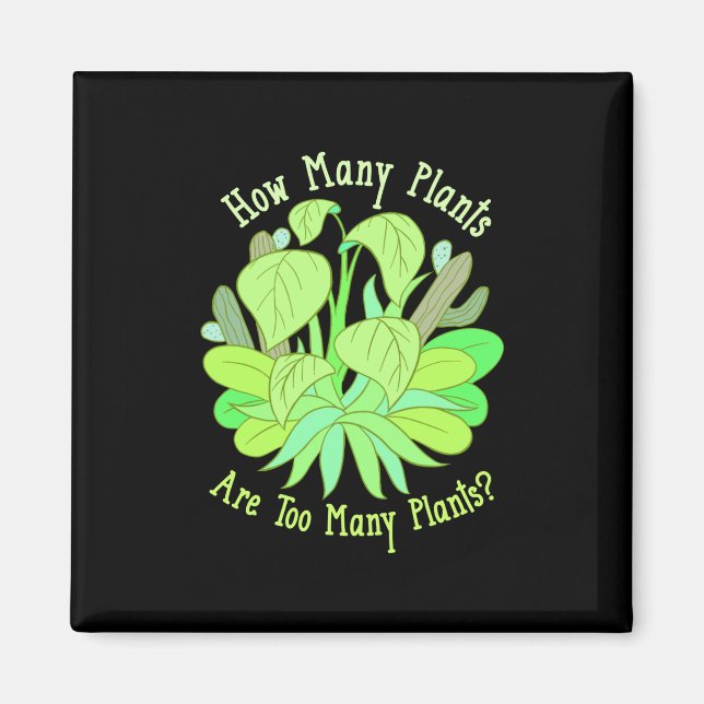 Gartengeschenk für Pflanze Magnet (Vorne)