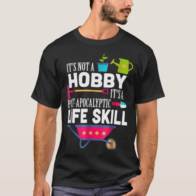 Gartengestaltung T-Shirt (Vorderseite)