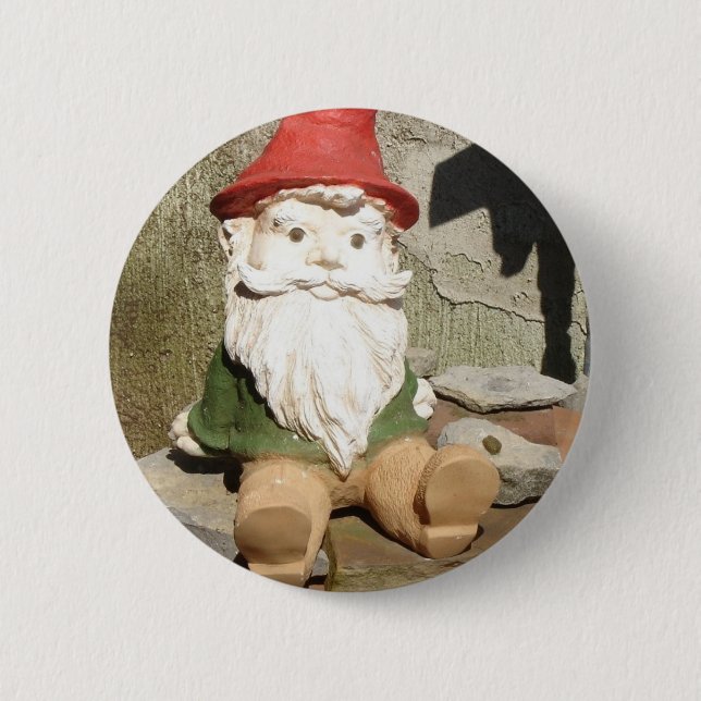 GartenGnome Button (Vorderseite)