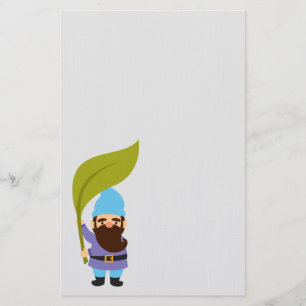 Gartengnome niedliches Gartenthema Briefpapier