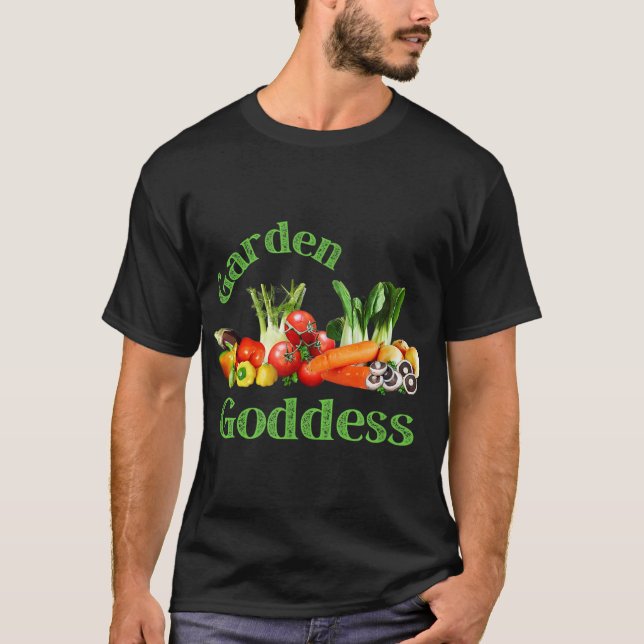 Gartengöttin Bio Obst und Gemüse T-Shirt (Vorderseite)