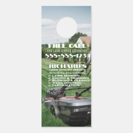 Gartengrüne Pflege und Instandhaltung Türanhänger