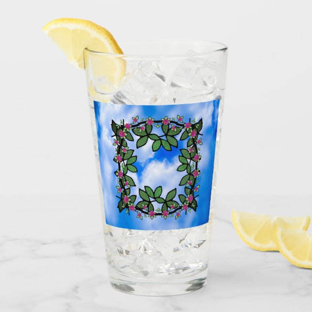 Gartenhimmel  glas (Vorderseite Ice)