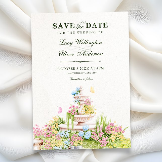 Gartenhochzeit Save The Date (Von Creator hochgeladen)