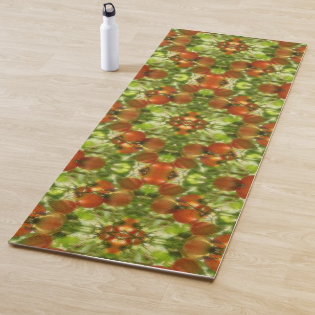 Gartenkirsche Tomaten Natur Abstrakt Yogamatte (Beispiel)