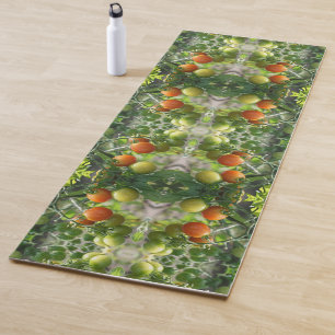 GartenkirschTomaten Abstrakte Natur Yogamatte