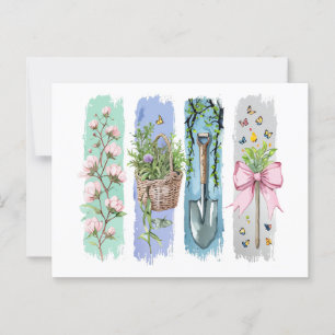 Gartenlandschaft Lover Postkarte