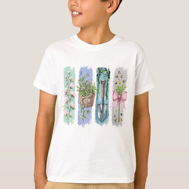 Gartenlandschaft Lover T-Shirt (Vorderseite)