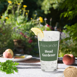 Gartenleiter Glass Personalisierter Maßgeschneider Glas