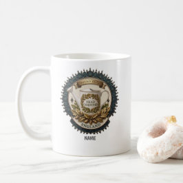 Gartenleiter | Personalisiertes britisches Erbstüc Kaffeetasse