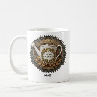 Gartenleiter | Personalisiertes britisches Erbstüc Kaffeetasse