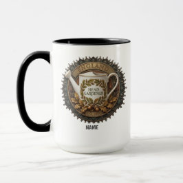 Gartenleiter | Personalisiertes britisches Erbstüc Tasse