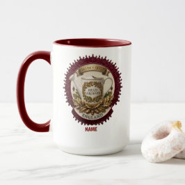 Gartenleiter | Personalisiertes britisches Erbstüc Tasse
