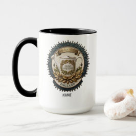 Gartenleiter | Personalisiertes britisches Erbstüc Tasse