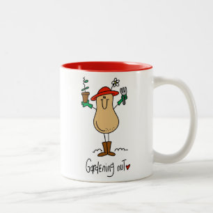 Gartenliebhaber T-Shirts und Geschenke Zweifarbige Tasse