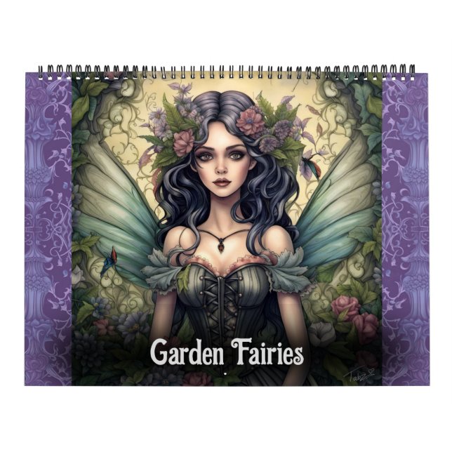 Gartenmärchen von Ivy Bat Art Kalender (Titelbild)