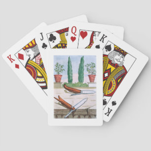 Gartenmesser, von "Hesperides" von Giovanni Bat Spielkarten