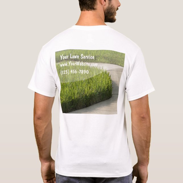 Gartenmöbel T-Shirt (Rückseite)