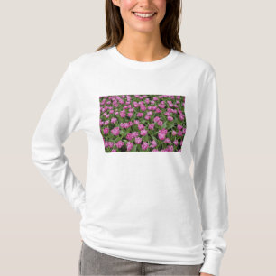 Gartenmuster aus Tulpen, Keukenhof-Gärten, T-Shirt