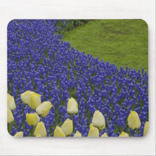 Gartenmuster von Blume und 2 Mousepad