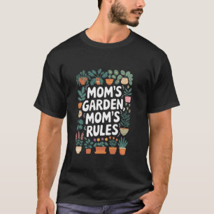 Gartenmutter Gärtnerin und grüner Daumen Pflanzenl T-Shirt