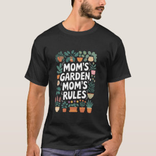 Gartenmutter Gärtnerin und grüner Daumen Pflanzenl T-Shirt