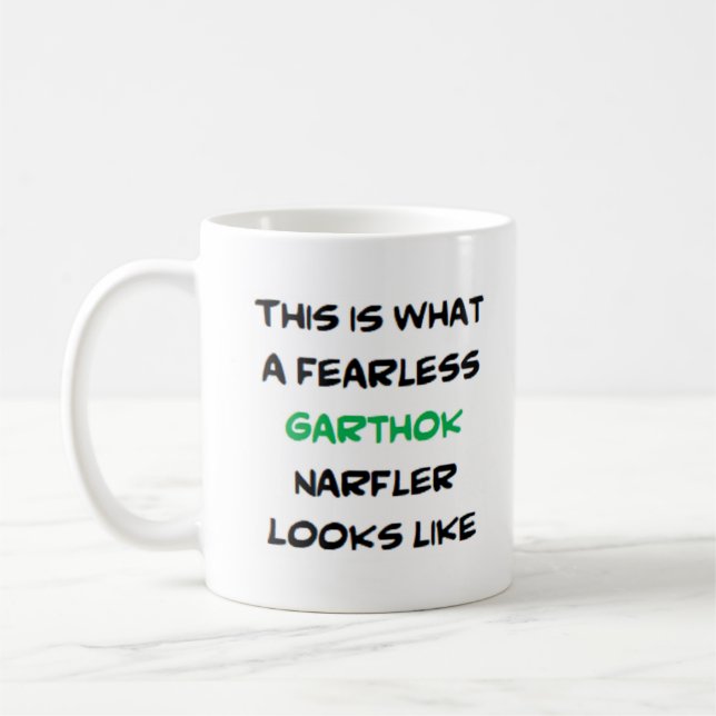 Gartennarfler, furchtlos kaffeetasse (Links)