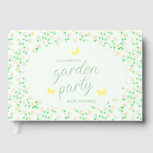 Gartenparty geschlechtsneutrale Babyparty Gästebuch