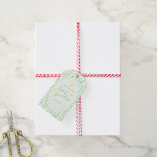 Gartenparty geschlechtsneutrale Babyparty Geschenkanhänger