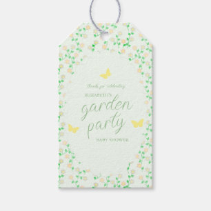 Gartenparty geschlechtsneutrale Babyparty Geschenkanhänger