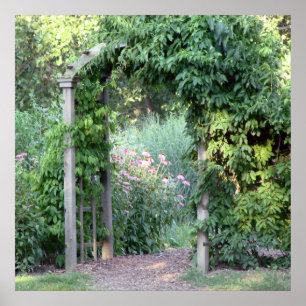 Gartenplakat VON Quadrat 8,99 Poster