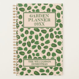 Gartenplanung Boho Natur Rustikaler Grüner Tan Kle Planer
