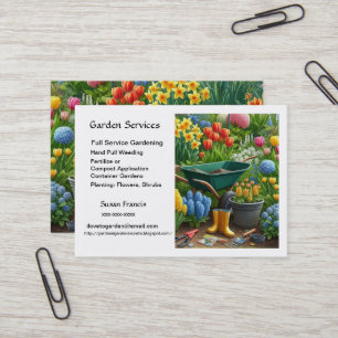 Gartenservice / Meister-Gärtner Visitenkarte