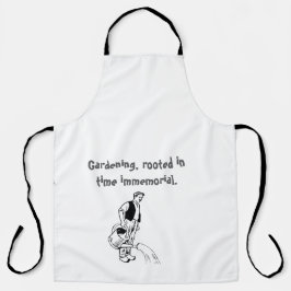 Gartenthema Schürze