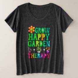 Gartentherapie Große Größe T-Shirt