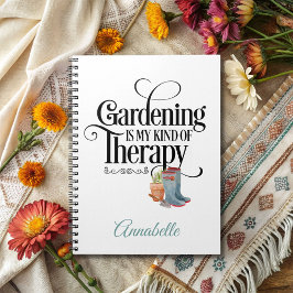 Gartentherapie Spiral Foto Notebook Notizblock